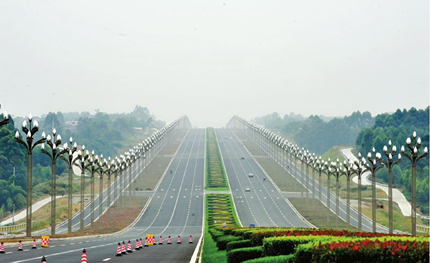 華體照明積助力四川成都天府新區(qū)建設